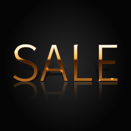 Abstract sparkling sale word background. Vector Illustration.のイラスト素材