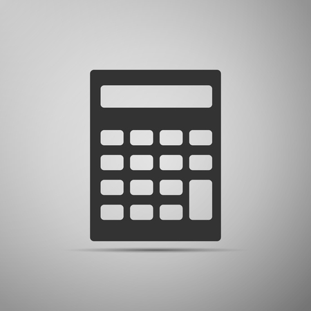 Calculator icon. Vector Illustration.のイラスト素材