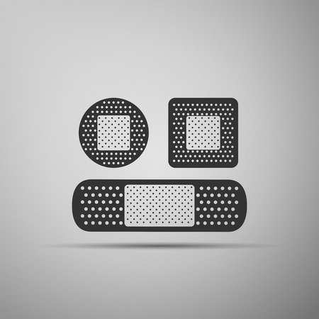 Bandage plaster icon. Vector illustration.のイラスト素材