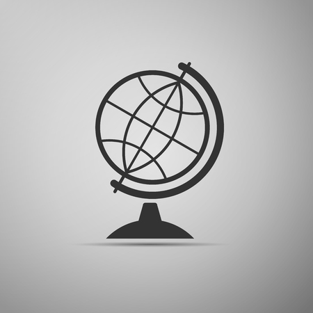 Geography earth globe icon. Vector Illustration.のイラスト素材