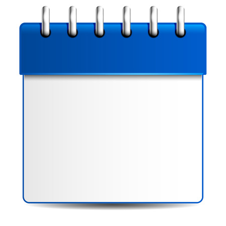 Vector illustration of detailed beautiful calendar iconのイラスト素材