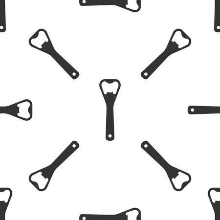 Bottle opener Icon patternのイラスト素材