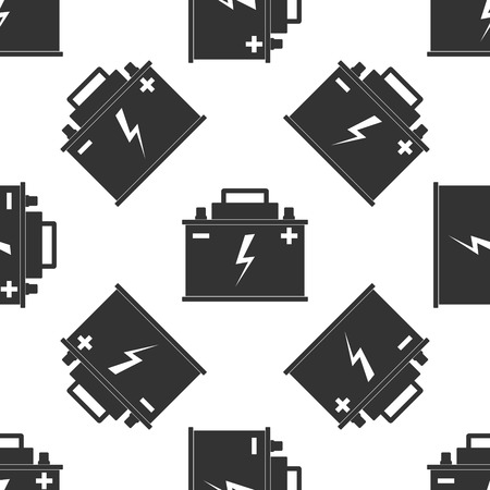 Car battery icon patternのイラスト素材