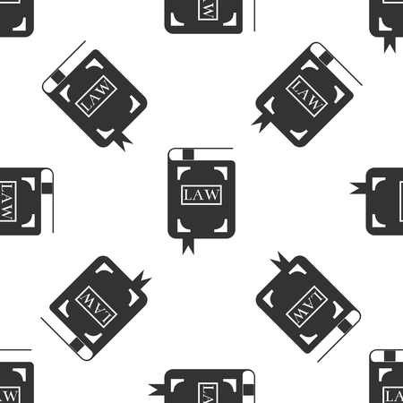 Law book Icon patternのイラスト素材