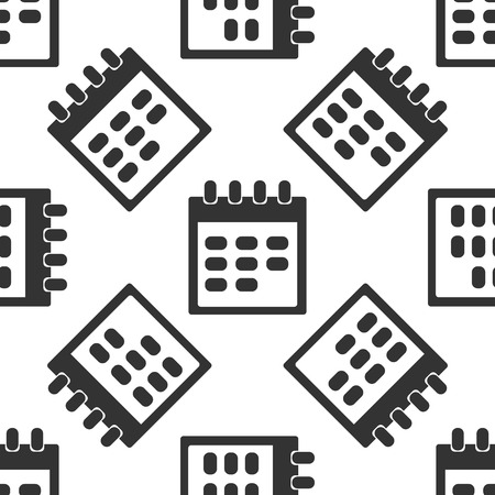 Calendar icon patternのイラスト素材
