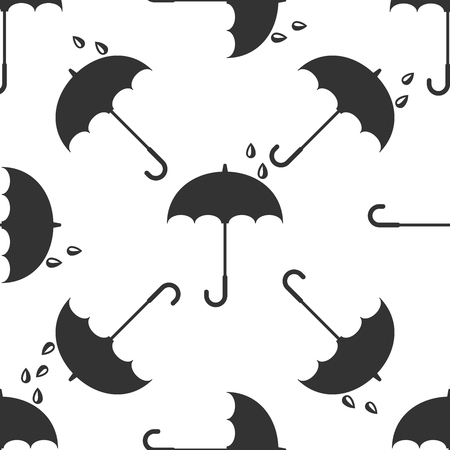 Umbrella icon patternのイラスト素材