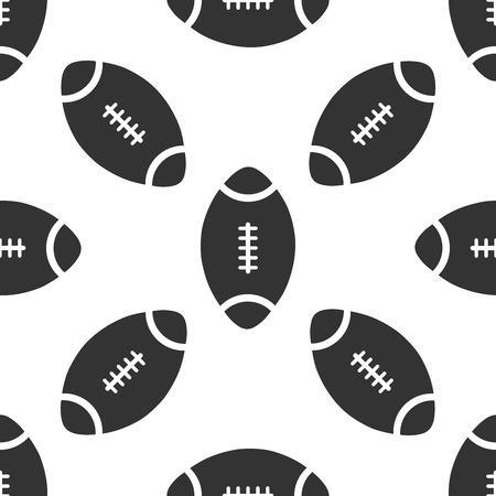 American Football ball icon patternのイラスト素材