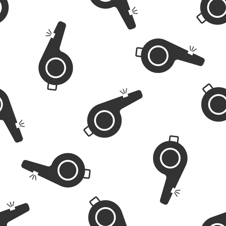 Whistle icon patternのイラスト素材