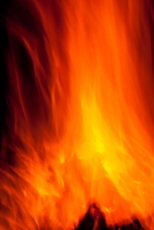 Fire flames