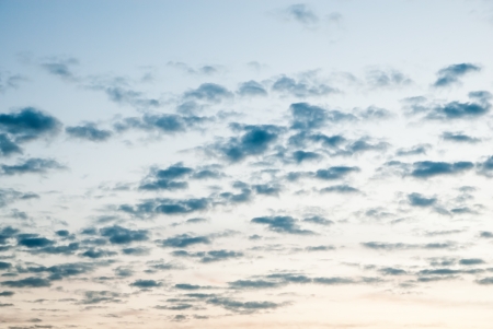 The color of sky and cloudの写真素材