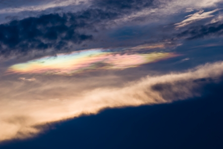 The color of sky and cloudの写真素材