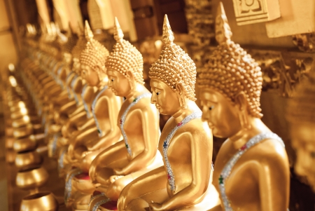 View of buddha statue in Thailandの写真素材