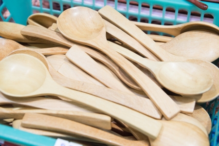 Wooden Spoonの写真素材