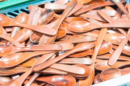 Wooden Spoonの写真素材