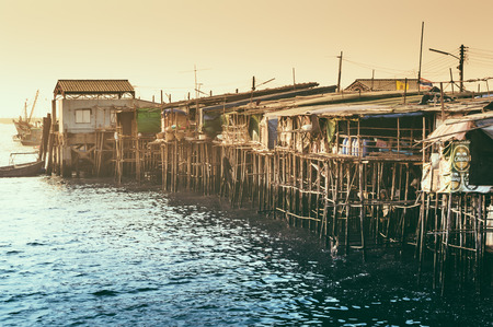 Famous Fish Market  As Ang Sila is a coastal town, fishing is a major occupation, sea food both fresh and cooked are popular draws  のeditorial素材