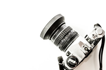 Classic Camera on isolated background