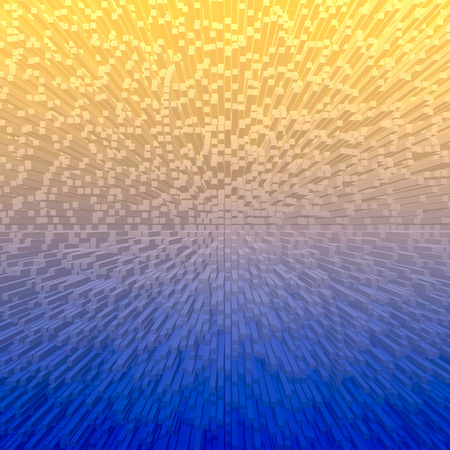  3db ackground abstract and shape with colorful wallpaper