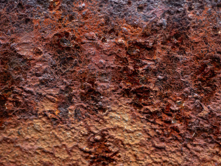 Rusty metal surface texture industrial setting close-up photography urban environment abstract...