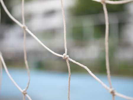 Soccer match action urban park sports photography outdoor environment close-up view connection and competitionの写真素材
