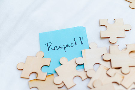 Promoting respect in business culture office setting inspirational message collaborative environment...