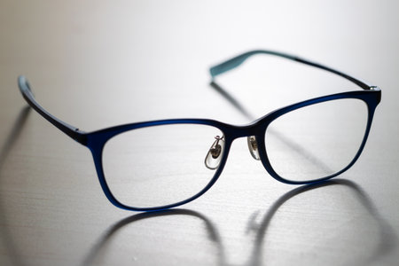 Innovative eyewear in minimalist photography style and functionality combined