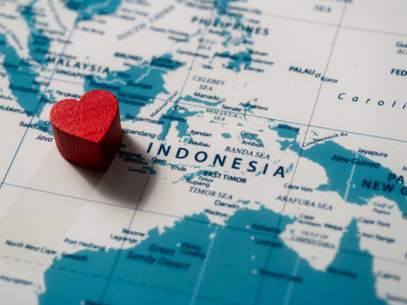 Indonesia's heart map exploring travel insights and cultural nature overview