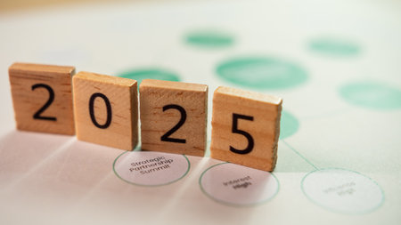 2025 business strategy planning office environment actionable insights for future growthの写真素材