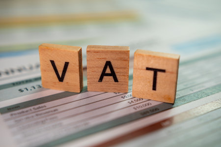 Vat implications for business operations financial insights and professional overviewの写真素材