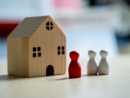 Family dynamics and home environment influences on real estate choices and lifestyleの写真素材