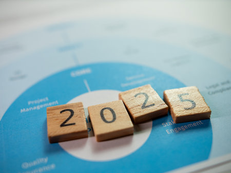 2025 business strategies visual overview of key insights for global market successの写真素材