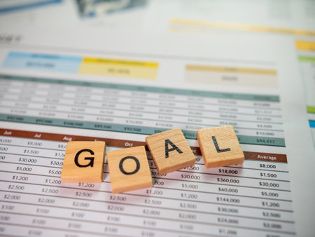 Setting business goals strategic planning insights for entrepreneurs in a competitive environmentの写真素材