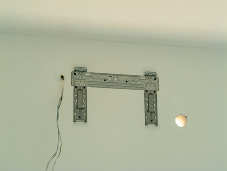 Detailed visual guide for mounting a TV bracket drywall for an optimal home setup.