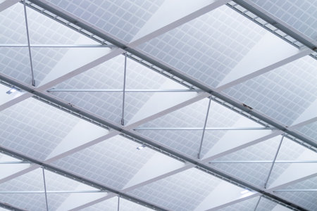 Explore the innovative design of solar roofs enhancing urban landscapes.