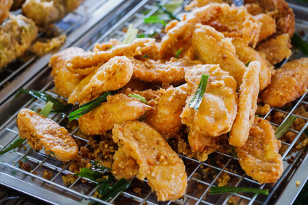 Delicious crispy fried chicken prepared in a home kitchen for comfort food lovers.