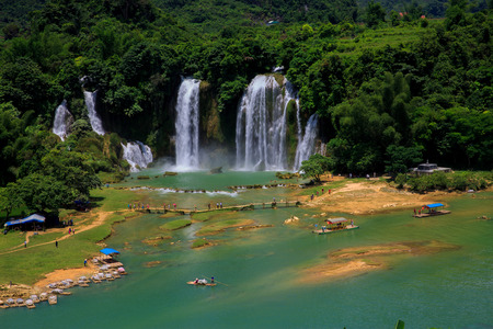 Detian waterfallのeditorial素材