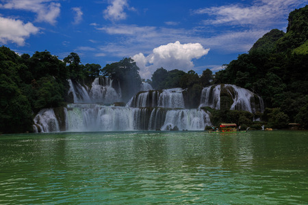 Detian waterfallの写真素材