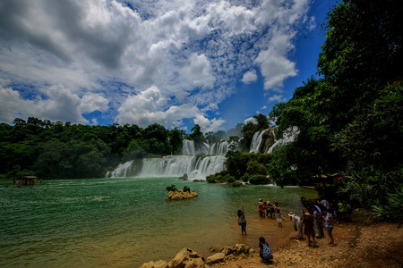 Detian waterfallのeditorial素材