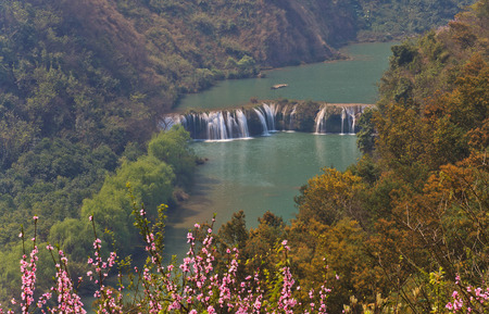Jiulong Waterfallの写真素材