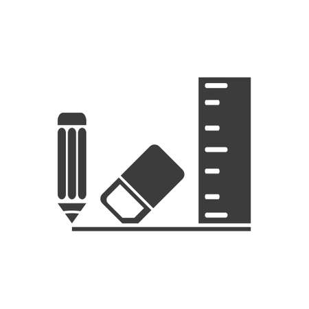 Stationery iconのイラスト素材