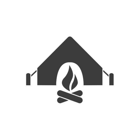 Tent iconのイラスト素材