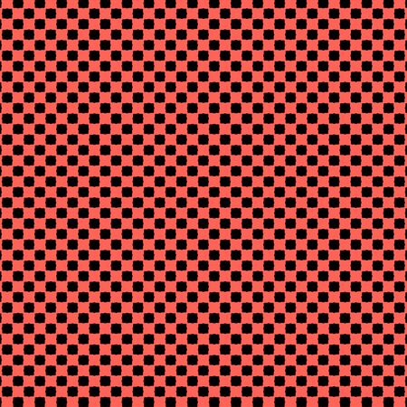 dark orange and black polka-dots pattern for background and copy space.の写真素材