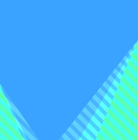 yellowish green with light blue stripes and light blue plain background and copy space.の写真素材