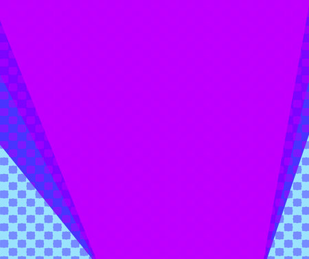 purple ,neby with light blue polka dots pattern or checked pattern and purple plain background and copy space.の写真素材