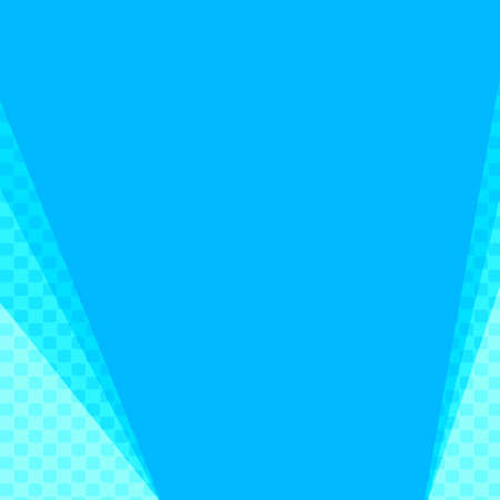 blue with light blue polka dots pattern or checked pattern and blue plain background and copy space.の写真素材