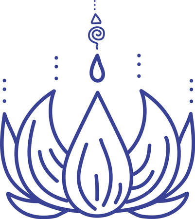 Boho, yoga, kundaliniのイラスト素材