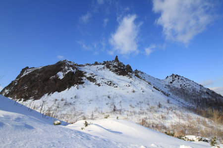 top of mountainの写真素材