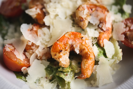 shrimp with cheese. Closeup food background. Macro photographyの写真素材