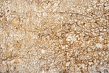Background rust texture. Hard old painted wall in grunge style. Surface for design and text. Close up view.の写真素材