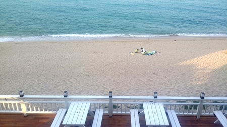 Sea viewed from the terrace