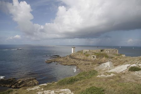 landscape of brittanyの写真素材